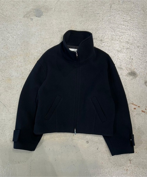 PRANK PROJECT（プランクプロジェクト）の「【2026Winter Pre-Order】スタンドカラーショートコート / Stand Collar Short Coat（その他アウター・レディース・グレイッシュベージュ/グレー/ブラック・FREE）」の13枚目の写真
