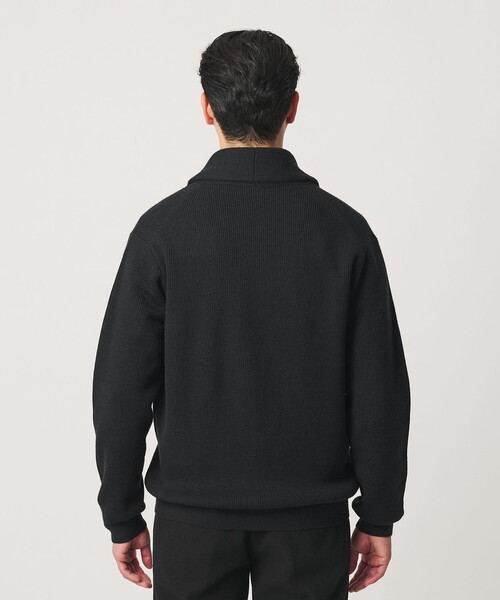 BEAUTY&YOUTH UNITED ARROWS(ビューティーアンドユースユナイテッドアローズ)の「【WEB限定 WARDROBE SMART】ウォッシャブル ショールカラー カーディガン(カーディガン/ボレロ・メンズ・ライトグレー/ブラック/ダークグレー・S/M/L/XL)」の10枚目の写真