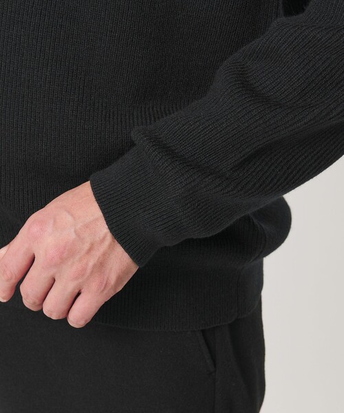 BEAUTY&YOUTH UNITED ARROWS(ビューティーアンドユースユナイテッドアローズ)の「【WEB限定 WARDROBE SMART】ウォッシャブル ショールカラー カーディガン(カーディガン/ボレロ・メンズ・ライトグレー/ブラック/ダークグレー・S/M/L/XL)」の8枚目の写真