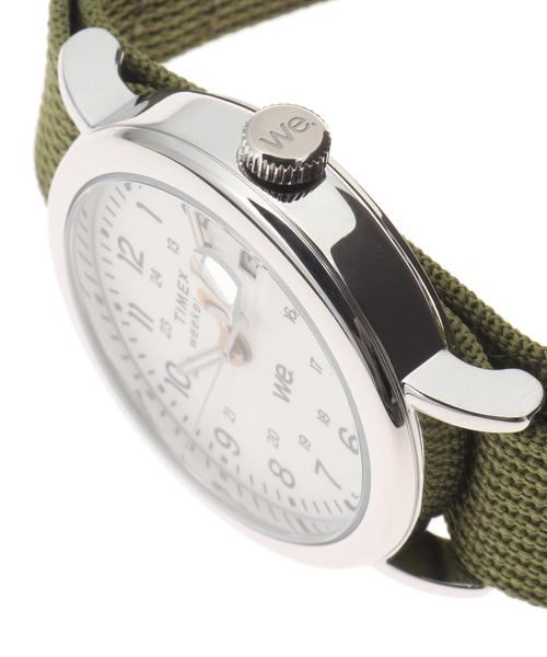 TIMEX(タイメックス)の「TIMEX Weekender 37 tx-tw2w85600(アナログ腕時計・レディース・シルバー・FREE)」の6枚目の写真