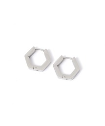 [MENS]ステンレスペンタゴンピアス / 1089239