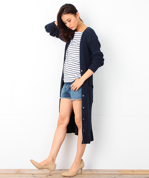 B:MING by BEAMS（ビーミングバイビームス）の「Wrangler / デニムショートパンツ（デニムパンツ・レディース・ライトブルー・MEDIUM/SMALL）」の6枚目の写真