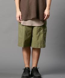 BEAUTY&YOUTH UNITED ARROWS | ＜monkey time＞ バックサテン ワイド 6分丈 カーゴショーツ◆(カーゴパンツ)