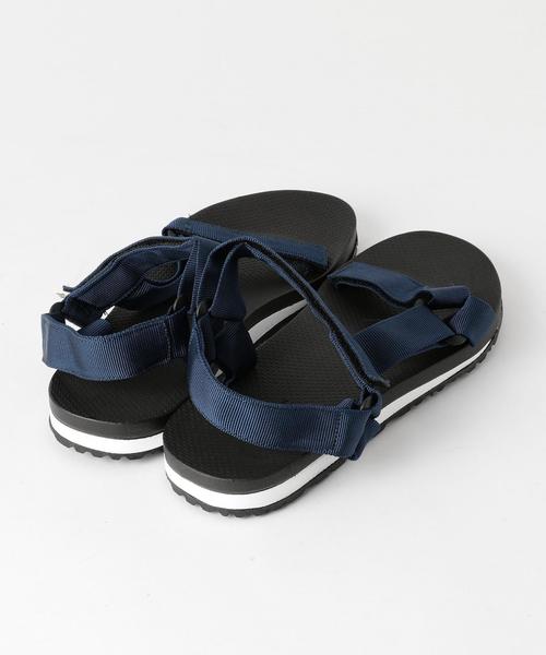 coen（コーエン）の「ストラップスポーツサンダル（サンダル・メンズ・ブラック/ダークグレー/ネイビー・MEDIUM/LARGE）」の4枚目の写真