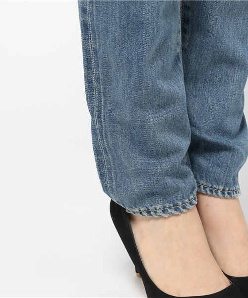 HYSTERIC GLAMOUR（ヒステリックグラマー）の「PSR加工デニム 九分丈スリムPT（デニムパンツ・レディース・インディゴブルー・XX-SMALL/X-SMALL/SMALL/MEDIUM）」の8枚目の写真