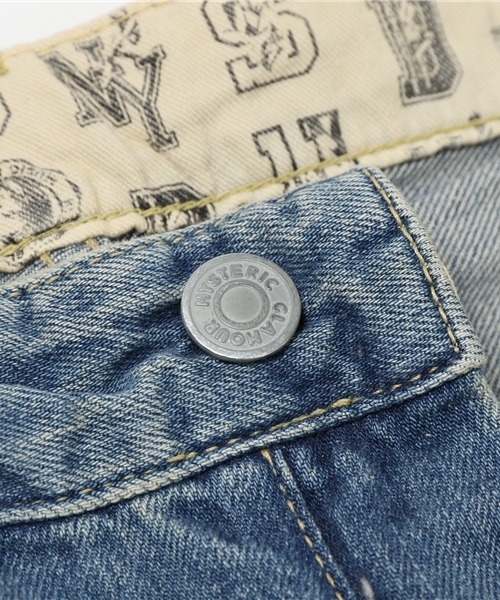 HYSTERIC GLAMOUR（ヒステリックグラマー）の「PSR加工デニム 九分丈スリムPT（デニムパンツ・レディース・インディゴブルー・XX-SMALL/X-SMALL/SMALL/MEDIUM）」の6枚目の写真