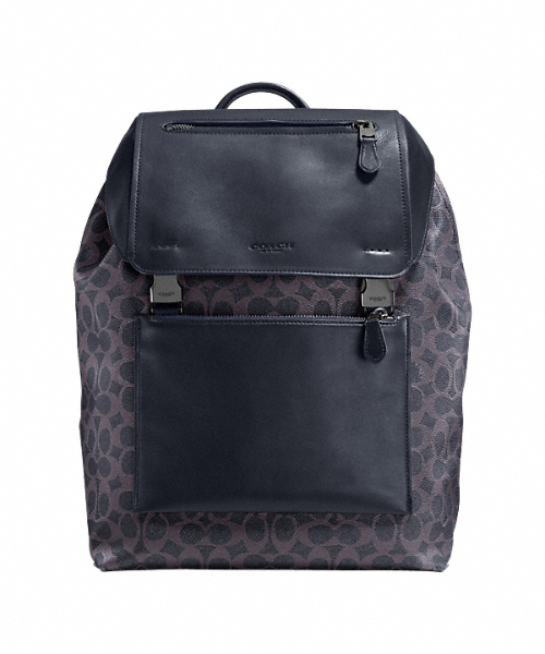 COACH（コーチ）の「マンハッタン バックパック シグネチャー 