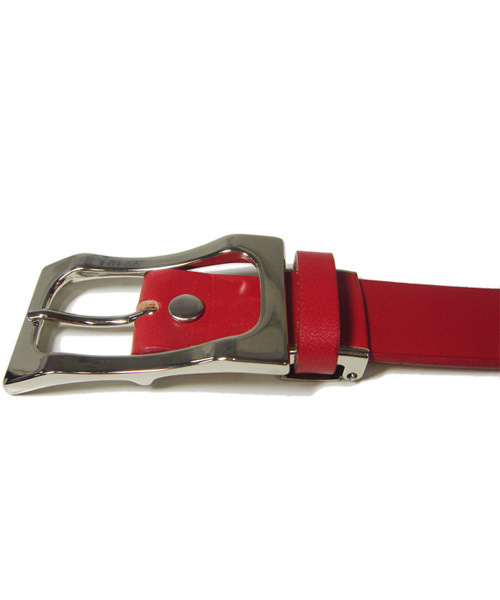 ８(eight)（エイト）の「スクエアバックルレザーベルト（ベルト・メンズ・ホワイト/レッド/ブラック・FREE）」の10枚目の写真