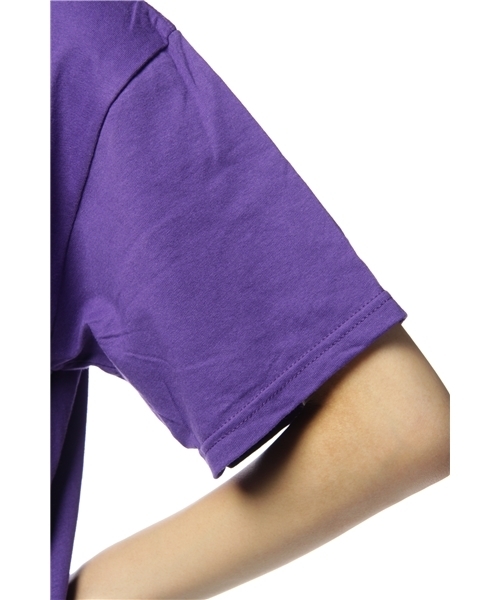 GERLAN JEANS（ガーランジーンズ）の「GERLAN JEANS　ｱｲｽｸﾘｰﾑTｼｬﾂ（Tシャツ/カットソー・レディース・ピンク/パープル・MEDIUM）」の3枚目の写真