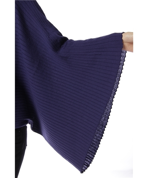 【Demi-Luxe BEAMS】2022AW＊トリミングケープコート　ポンチョ Demi-Luxe BEAMS（デミルクス ビームス）の「Demi-Luxe BEAMS