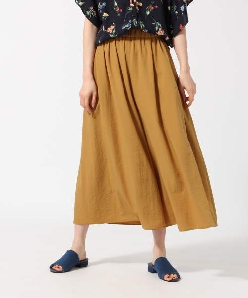 GLOBAL WORK（グローバルワーク）の「ギャザーマキシスカーチョ/758061（その他パンツ・レディース・ブルー/ピンク/ダークブルー/イエロー/ブラック/ベージュ/ライトグレー/ホワイト・FREE）」の22枚目の写真