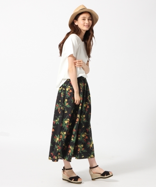 GLOBAL WORK（グローバルワーク）の「ギャザーマキシスカーチョ/758061（その他パンツ・レディース・ブルー/ピンク/ダークブルー/イエロー/ブラック/ベージュ/ライトグレー/ホワイト・FREE）」の16枚目の写真