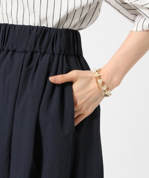 GLOBAL WORK（グローバルワーク）の「ギャザーマキシスカーチョ/758061（その他パンツ・レディース・ブルー/ピンク/ダークブルー/イエロー/ブラック/ベージュ/ライトグレー/ホワイト・FREE）」の10枚目の写真