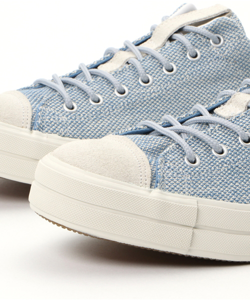 RFW（アールエフダブル）の「RFW: BAGEL-LO DENIM/DOBBY（スニーカー・メンズ・ナチュラル/ブルー・8/9/10）」の6枚目の写真