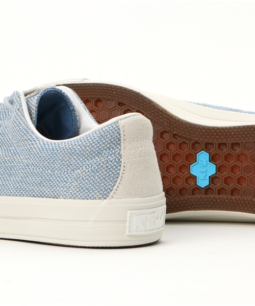 RFW（アールエフダブル）の「RFW: BAGEL-LO DENIM/DOBBY（スニーカー・メンズ・ナチュラル/ブルー・8/9/10）」の8枚目の写真