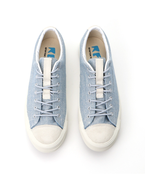 RFW（アールエフダブル）の「RFW: BAGEL-LO DENIM/DOBBY（スニーカー・メンズ・ナチュラル/ブルー・8/9/10）」の9枚目の写真
