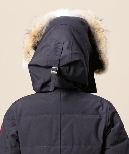 CANADA GOOSE（カナダグース）の「＜CANADA GOOSE（カナダグース）＞SHELBURNE（シェルバーン）パーカ :（ダウンジャケット/コート・レディース・ブラック/ネイビー・SMALL/MEDIUM）」の19枚目の写真