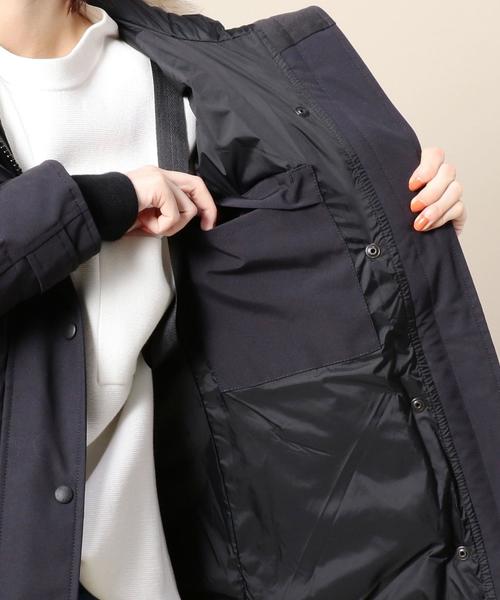 CANADA GOOSE（カナダグース）の「＜CANADA GOOSE（カナダグース）＞SHELBURNE（シェルバーン）パーカ :（ダウンジャケット/コート・レディース・ブラック/ネイビー・SMALL/MEDIUM）」の10枚目の写真