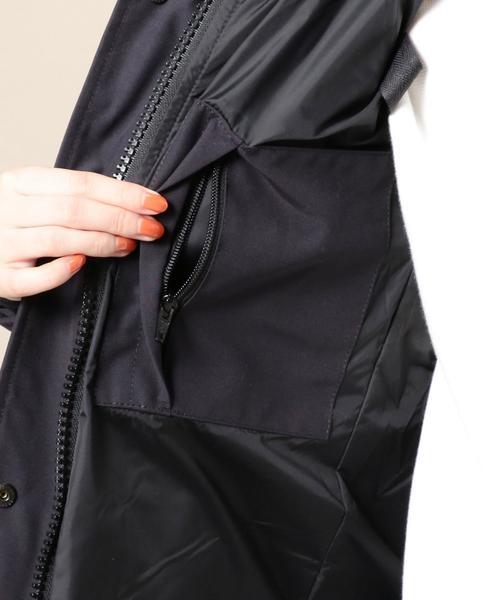 CANADA GOOSE（カナダグース）の「＜CANADA GOOSE（カナダグース）＞SHELBURNE（シェルバーン）パーカ :（ダウンジャケット/コート・レディース・ブラック/ネイビー・SMALL/MEDIUM）」の11枚目の写真