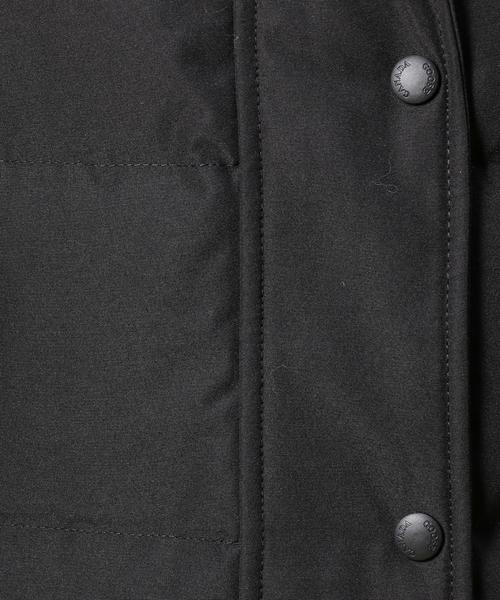 CANADA GOOSE（カナダグース）の「＜CANADA GOOSE（カナダグース）＞SHELBURNE（シェルバーン）パーカ :（ダウンジャケット/コート・レディース・ブラック/ネイビー・SMALL/MEDIUM）」の6枚目の写真