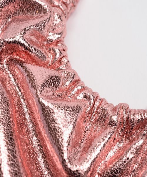 CONTROL FREAK / CTFK（コントロールフリーク）の「メタリックハンドルバッグ（ハンドバッグ・レディース・ブラック/ピンク/シルバー/ゴールド/ボルドー・FREE）」の7枚目の写真