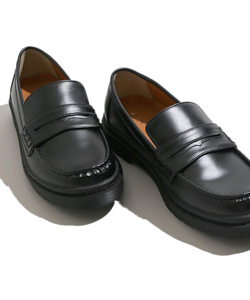 WEGO（ウィゴー）の「WEGO/コインローファー（ローファー・メンズ・ブラック/ブラウン・LARGE/MEDIUM/SMALL）」の3枚目の写真