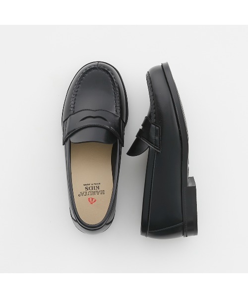 HARUTA（ハルタ）の「キッズ合皮コインローファー　#4814（ローファー・キッズ・ブラック・19cm/21.5cm/18cm/16cm/20cm/21cm/17cm/22cm）」の5枚目の写真