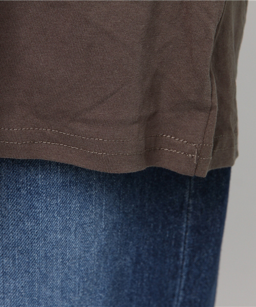 MERLOT（メルロー）の「部分チュールプルオーバー1218（Tシャツ/カットソー・レディース・オフホワイト/ブラウン/ブラック/マスタード・FREE）」の14枚目の写真