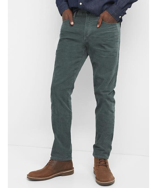GAP(ギャップ)の「Gap ストレッチスリムフィット コーデュロイパンツ(その他パンツ・メンズ・ダークオリーブ/グレー/ベージュ/ネイビー・29W 30L/30W 30L/31W 32L/36W 32L/34W 32L/32W 32L/32W 30L/28W 30L/31W 30L/33W 32L)」の3枚目の写真