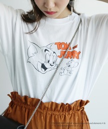 SLOBE citron.×GOOD ROCK SPEED 別注トム＆ジェリーTシャツ◆