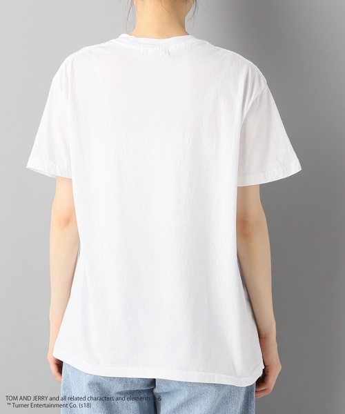 SLOBE citron.（スローブシトロン）の「SLOBE citron.×GOOD ROCK SPEED 別注トム＆ジェリーTシャツ◆（Tシャツ/カットソー・レディース・ホワイト・FREE）」の4枚目の写真
