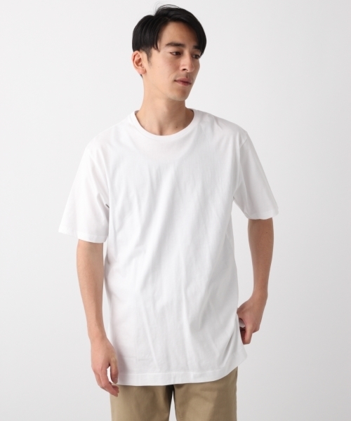 RAGEBLUE（レイジブルー）の「20天竺ロングクルーTシャツ/794078（Tシャツ/カットソー・メンズ・ホワイト/グレー/ブラック/その他・SMALL/MEDIUM/LARGE）」の2枚目の写真