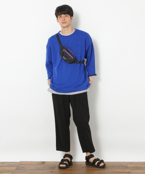 RAGEBLUE（レイジブルー）の「20天竺ロングクルーTシャツ/794078（Tシャツ/カットソー・メンズ・ホワイト/グレー/ブラック/その他・SMALL/MEDIUM/LARGE）」の5枚目の写真