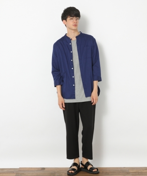 RAGEBLUE（レイジブルー）の「20天竺ロングクルーTシャツ/794078（Tシャツ/カットソー・メンズ・ホワイト/グレー/ブラック/その他・SMALL/MEDIUM/LARGE）」の7枚目の写真