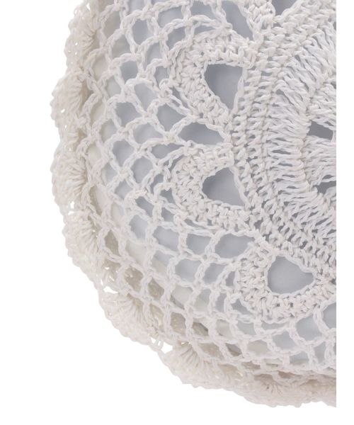 merry jenny（メリージェニー）の「クロシェトートbag（トートバッグ・レディース・オフホワイト/ブラック・FREE）」の12枚目の写真