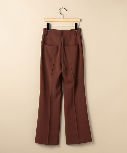 BEAUTY&YOUTH UNITED ARROWS(ビューティーアンドユースユナイテッドアローズ)の「BY ツイルフレアパンツ ◆(その他パンツ・レディース・ブラウン/ブラック・MEDIUM/SMALL)」の4枚目の写真