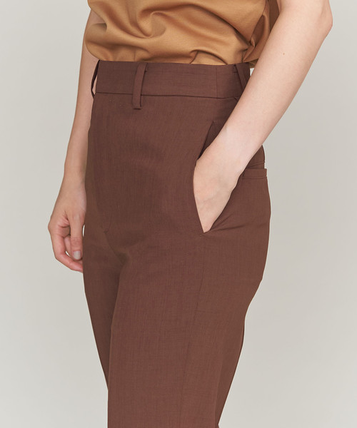 BEAUTY&YOUTH UNITED ARROWS(ビューティーアンドユースユナイテッドアローズ)の「BY ツイルフレアパンツ ◆(その他パンツ・レディース・ブラウン/ブラック・MEDIUM/SMALL)」の8枚目の写真