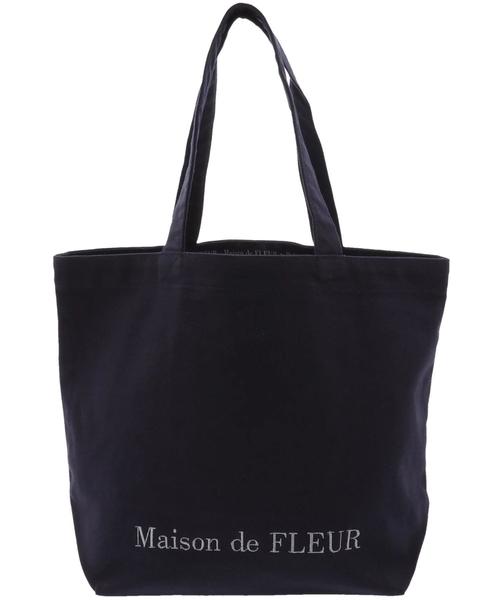 Maison de FLEUR（メゾンドフルール）の「帆布プレーントートMバッグ（トートバッグ・レディース・ブラック/オリーブ/ネイビー/その他9・FREE）」の14枚目の写真