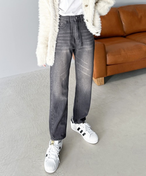 classicalelf(クラシカルエルフ)の「ハイウエストテーパードヴィンテージジーンズデニムパンツ&チノパンツ(デニムパンツ・レディース・ブルー系その他/ブラック/グレー・SMALL/MEDIUM/LARGE/X-LARGE/XX-LARGE)」の21枚目の写真