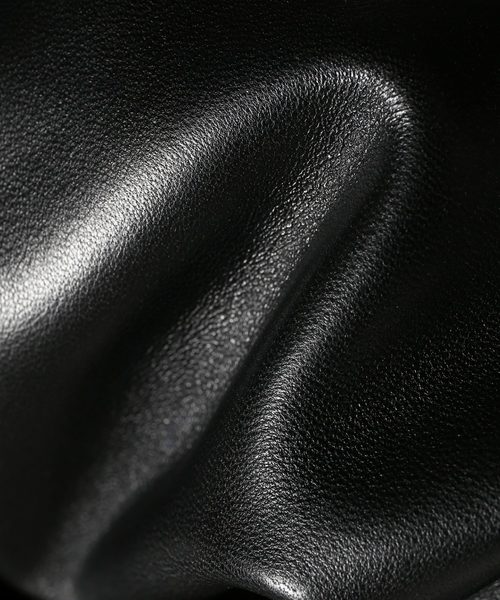 JOURNAL STANDARD(ジャーナルスタンダード)の「UKラム スコッチガード シングルライダース #(ライダースジャケット・メンズ・ブラック・SMALL/MEDIUM/LARGE)」の6枚目の写真