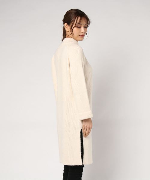 LUGG NAGG(ラグナグ)の「【Jewelobe/ ジュエローブ】シンプル ハイネック ニットワンピース(ワンピース・レディース・ホワイト/ブラック/ベージュ/グレー/ピンク・FREE)」の16枚目の写真