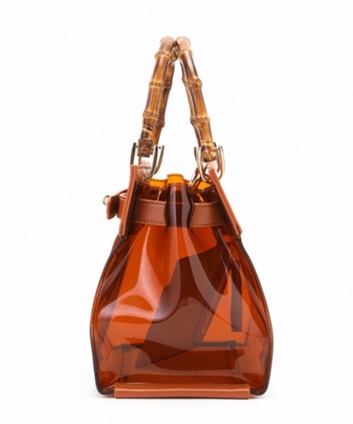 LE VERNIS（ル・ベルニ）の「クリアアーバンバッグS（ハンドバッグ・レディース・ブラック/ミント/キャメル/クリア・FREE）」の22枚目の写真