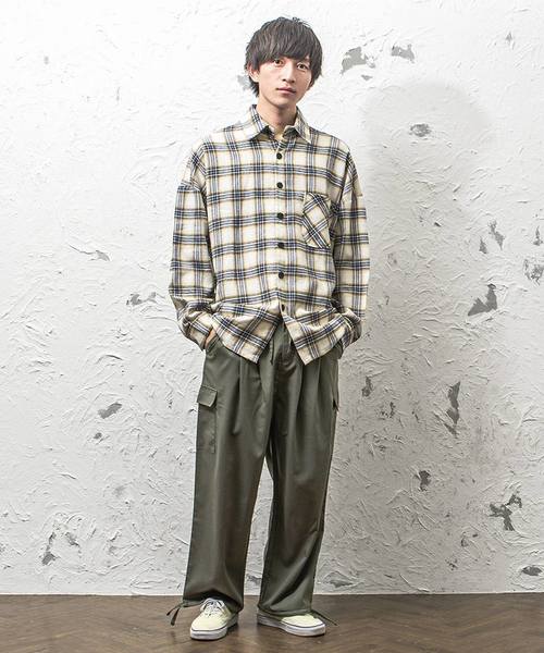 MinoriTY（マイノリティ）の「バルーンワイドカーゴパンツ（カーゴパンツ・メンズ・ブラック/カーキ/チャコール・M/L）」の8枚目の写真