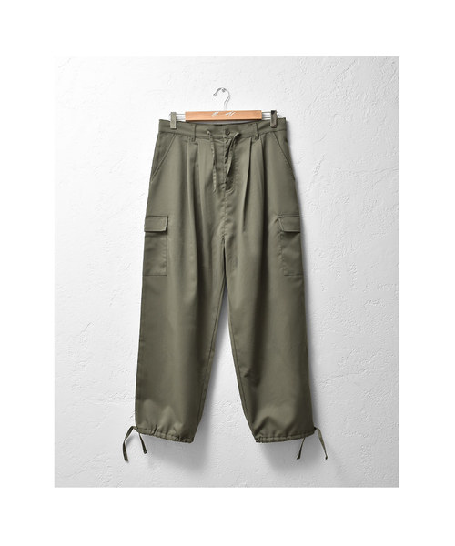 MinoriTY（マイノリティ）の「バルーンワイドカーゴパンツ（カーゴパンツ・メンズ・ブラック/カーキ/チャコール・M/L）」の5枚目の写真