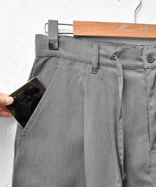 MinoriTY（マイノリティ）の「バルーンワイドカーゴパンツ（カーゴパンツ・メンズ・ブラック/カーキ/チャコール・M/L）」の15枚目の写真