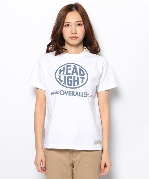 BEAMS BOY(ビームスボーイ)の「HEAD LIGHT / COMMERCIAL-T(Tシャツ/カットソー・レディース・ホワイト/グレー・ONE SIZE)」の3枚目の写真