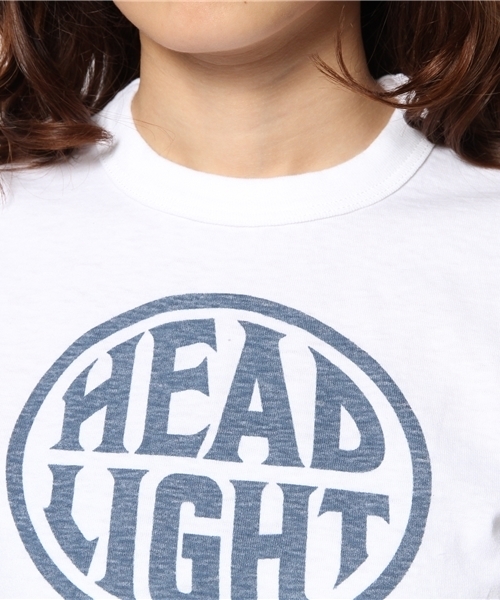 BEAMS BOY(ビームスボーイ)の「HEAD LIGHT / COMMERCIAL-T(Tシャツ/カットソー・レディース・ホワイト/グレー・ONE SIZE)」の6枚目の写真