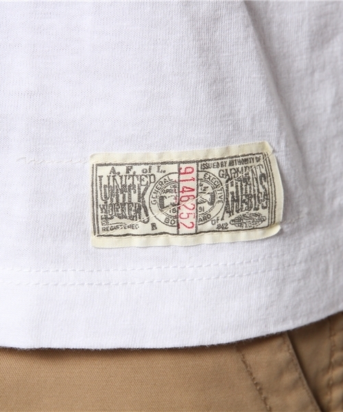 BEAMS BOY(ビームスボーイ)の「HEAD LIGHT / COMMERCIAL-T(Tシャツ/カットソー・レディース・ホワイト/グレー・ONE SIZE)」の9枚目の写真