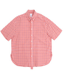 Name. | 【Name】ギンガムチェックハーフスリーブシャツ / NMSH-19SS-007(シャツ/ブラウス)