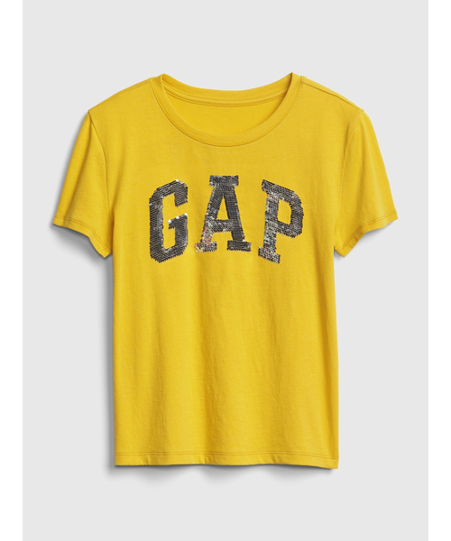 GAP（ギャップ）の「変身スパンコール GapロゴTシャツ (キッズ)（Tシャツ/カットソー・キッズ・その他/ブルー系その他/イエロー系その他/ピンク系その他/ブルー系その他2/ピンク系その他2・S/M/L/XL/XS/XXL）」の14枚目の写真